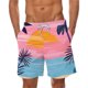 thumbnail image 5 of Pantalones Cortos Casuales para Hombre Imprimir con Bolsillos Pantalones de Playa de Cintura Elástica, Pantalones Cortos de Cintura Elástica para Hombre, 5 of 8