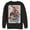 Black, variant on Men's Batman Harley Quinn Joker Poker Card Sweatshirt Athletic Heather Small