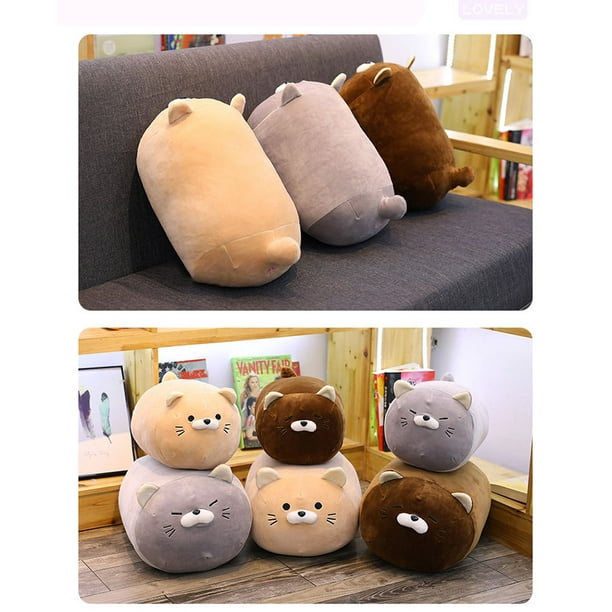 Plush Cat Pillow Toy Chubby Cute Kitten Kitty As low as $11.99