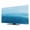 Blue, variant on Indoor TV Cover 85 Inch, Purple Ombre Elastic Monitor Dust Covers for Television, Desktop Computer Modern Abstract Art Ocean Oil Painting Dustproof Fitted TV Cover for Inside 74.1"L x 41.7"H