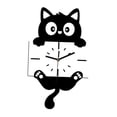 thumbnail image 2 of Reloj de pared decorativo silencioso de acrílico con diseño de dibujos animados y cola oscilante para la habitación sala de estar., 2 of 9