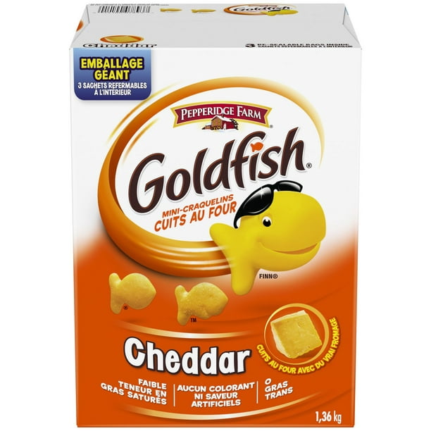 Craquelins cheddar de Goldfish 1,36 kg