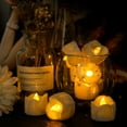 thumbnail image 6 of 12PCS Flameless Candles Battery Operated Realistic Candle Flickering Bulb Warm White Tea Light with Remote Control Best for Holiday Decoration Party Wedding, 6 of 9