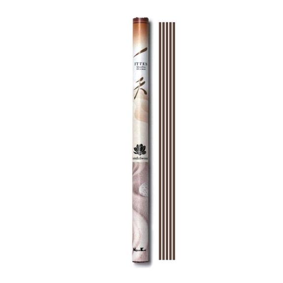 nippon kodo ITTEN - Sandalwood Long Stick, Japanese Quality Incense, Since 1575