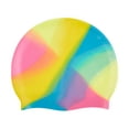 thumbnail image 4 of Sporti Silicone Swim Cap, Multi Color, Snug Fit, Anti-Slip, Quick On/Off, Latex-Free, 4 of 8