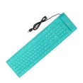 thumbnail image 3 of Clavier Enroulable, Clavier Pliable en Silicone 108 Clavier Pliable en Silicone Clavier Étanche Compact et Léger, 3 of 14