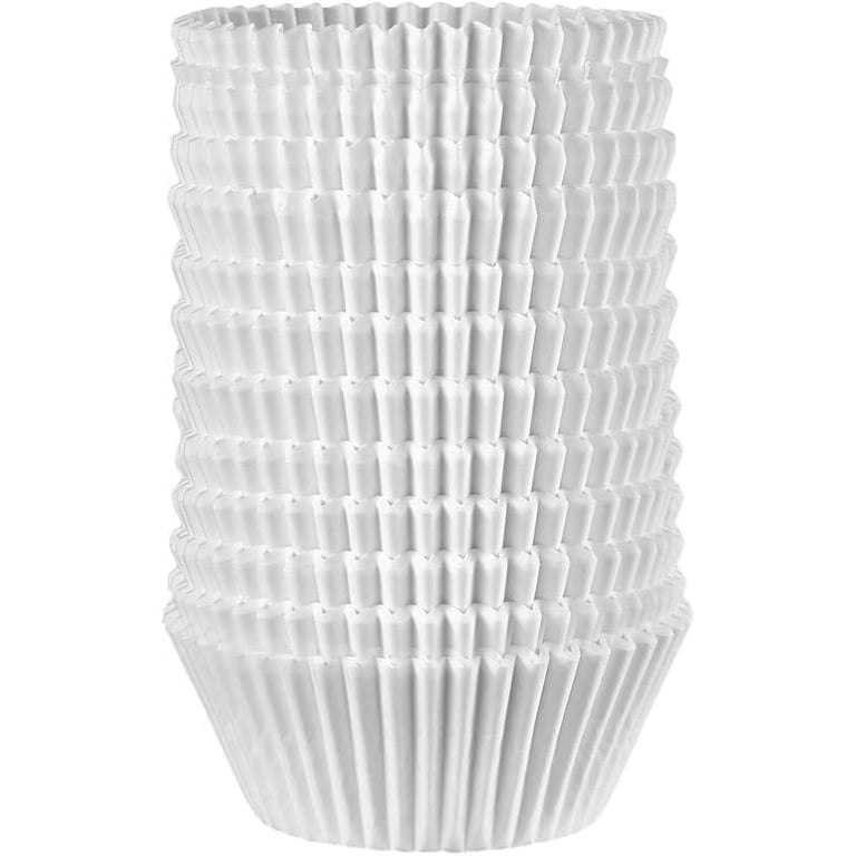 GUSTO White Cupcake Liners, 500-Pack photo 1