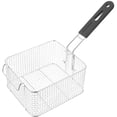 thumbnail image 1 of Stainless Steel Deep Fry Basket with Handle 2pcs Mesh Frying Baskets, 1 of 8