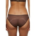 thumbnail image 4 of Women's Gossard 6273 Glossies Sheer Brief Panty (Rich Brown S), 4 of 4