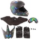 thumbnail image 2 of Casco de motocross, casco de motocross profesional para casco con gafas, casco de moto de cross, funcionamiento suave, 2 of 8