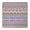 White-297, variant on Tablecloth Square Tribal Patterns Retro Style, Waterproof Vinyl, Elastic Edge, Backed for Indoor Outdoor Table 34-36
