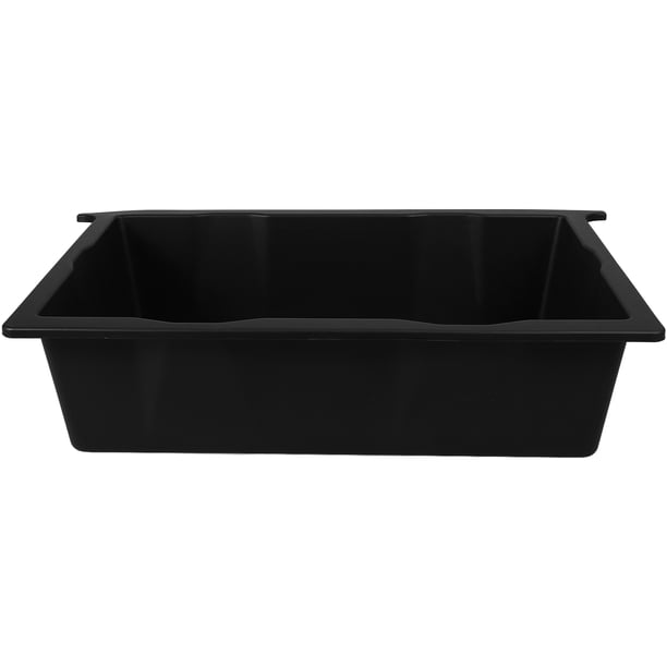 GOOHOCHY Organizador para debajo del asiento del coche, bandeja de almacenamiento para vehículos, funda para debajo del asiento compatible con el modelo Y