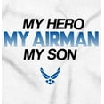 thumbnail image 2 of US Airforce Hero Airman Son Long Sleeve TShirt Men Women Brisco Brands X, 2 of 6