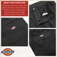 thumbnail image 5 of Dickies Womens Cargo Pants - Cotton Twill High Rise Casual Jogger Work Pants with Pockets & Elastic Bottom, 5 of 7