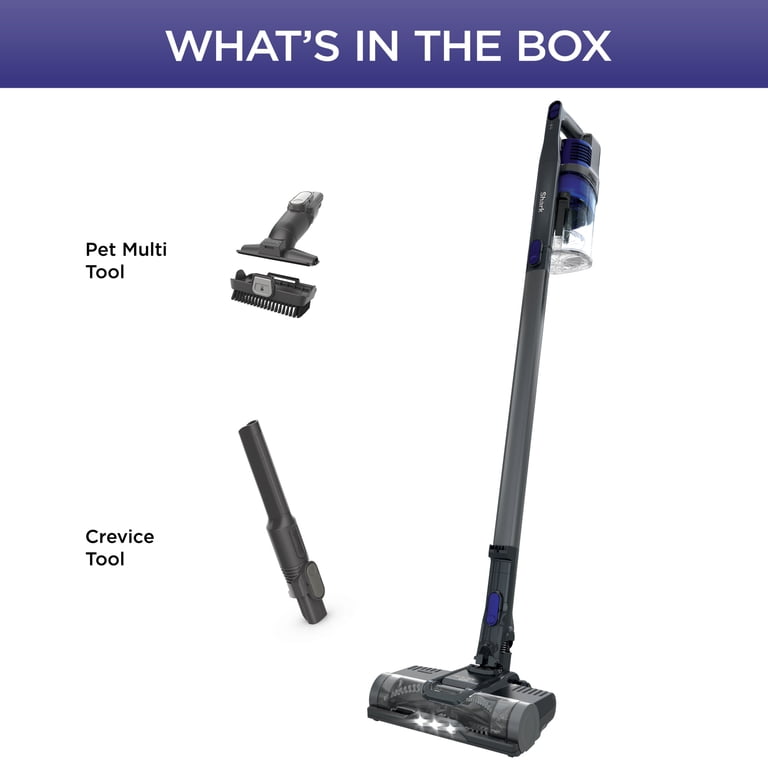 Shark, Pet Cordless Stick Vacuum, 7.5 lbs, Purple with LED
