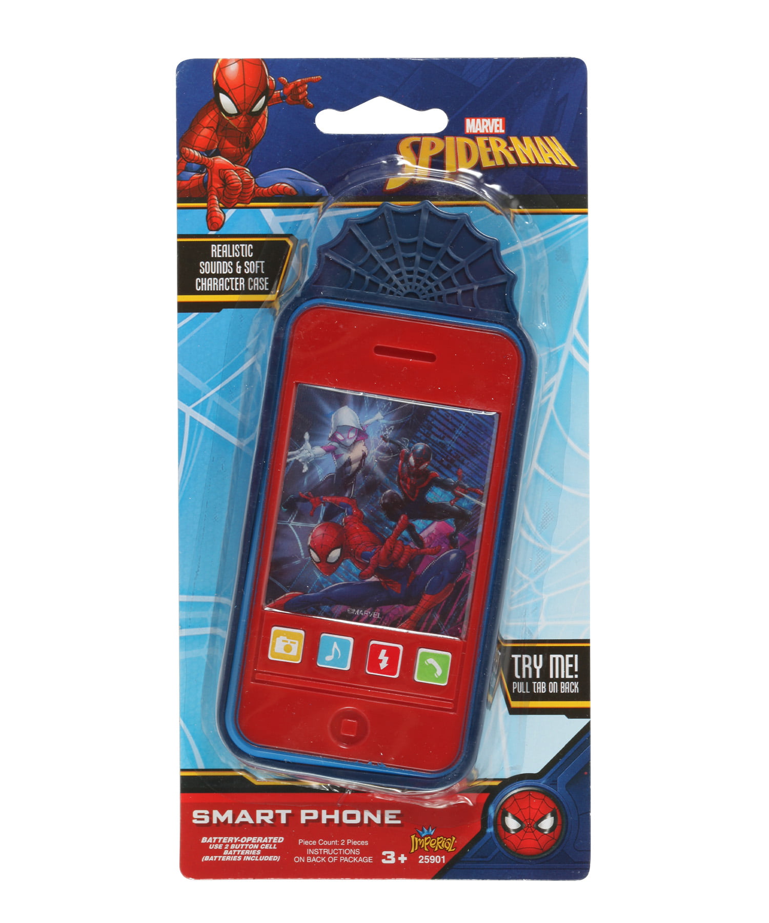 Marvel Ultimate Spiderman Klapphandy Kinder Spielzeug Handy Spiderman Telefon 