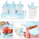 thumbnail image 2 of Moule à Glace, Moulle Esquimaux, Mini Moule a Glace, Glaces à l'eau, Ice Pop Mold Popsicle Sorbet DIY Réutilisable, Moulle Magnum pour DIY Sorbet Yaourts, 2 of 5