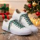 thumbnail image 5 of Festive Christmas Themed Printed Shoe Laces for Sneakers and Boots with Holiday Patterns, Durable Polyester Laces for Casual Wear and Seasonal Fashion Accessories, 5 of 6