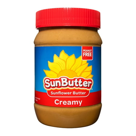 (6 Pack) Sunbutter Creamy Sunflower Butter, 16 oz (Best Tasting Sunflower Butter)