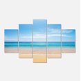 thumbnail image 2 of Design Art - Wide Blue Sky Over Beach, 2 of 3