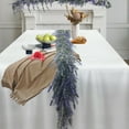 thumbnail image 7 of Simulation Lavender Rattan Garland 6FT Long Purple Artificial Plastic Vine, Realistic Flexible for Staircase Hanging Dining Table Front Door Bendable for Wedding Party Holiday Supplies, 7 of 7
