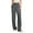 Blue, variant on Womans Pants Wide Leg Pants High Elasticity Straight Leg Suit Casual Pants Track Pants for Women Khaki S