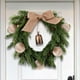 thumbnail image 5 of Adornos de bola de Navidad de terciopelo Paquete de 12 | Grandes decoraciones de árbol de vacaciones flocadas a prueba de roturas de 2.36" | Acabado mate Rojo Burdeos Tan Blanco Tierra | Elegante, 5 of 7