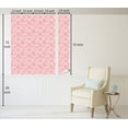 thumbnail image 5 of Ambesonne, Tropical Leaves Peel & Stick Wallpaper for Home, Boho Exotic Jungle, 13"x72", Pale Pink and Rose, 5 of 5