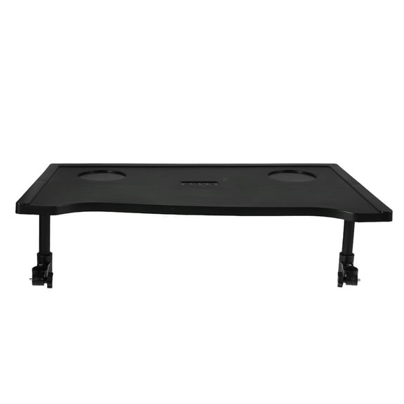 LITINKIMI Tray For Wheelchair Universal Folding Dining Table Black Plastic 1Pack 20.9X11.9X0.7In