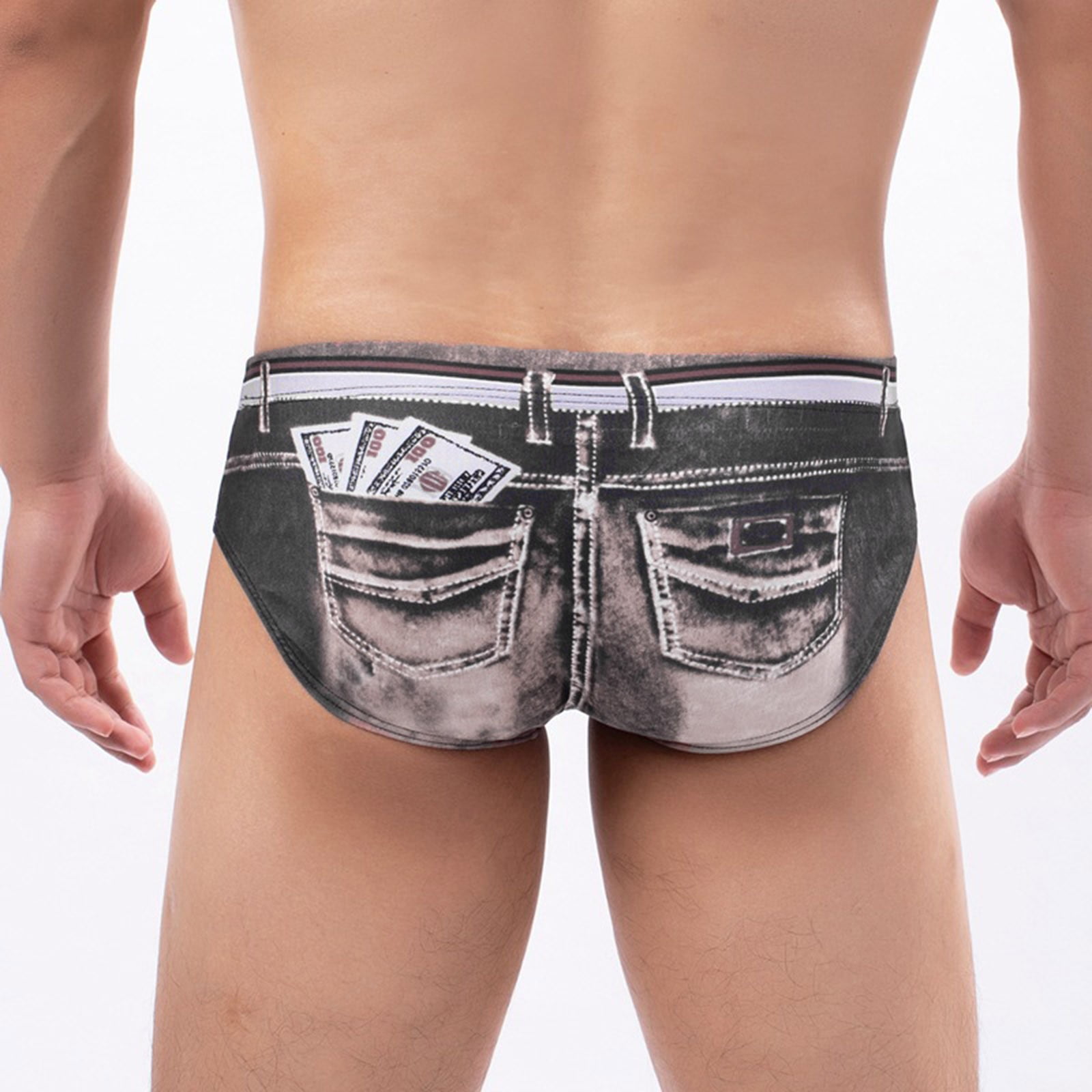 PMUYBHF Male Mens Long Underwear Tall Sizes Mens Cool Underwear Loose Boxer Shorts Large Underwear Underwear for Men Walmart