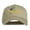 Khaki, variant on USA State Tennessee Flowers Iris Embroidered Organic Cotton Cap - Black OSFM