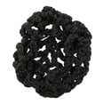 thumbnail image 3 of Hotel Waitress Elastic Nylon Black Snood Net Ballet Bun Hair Covers Ornament 4 Pcs, 3 of 5