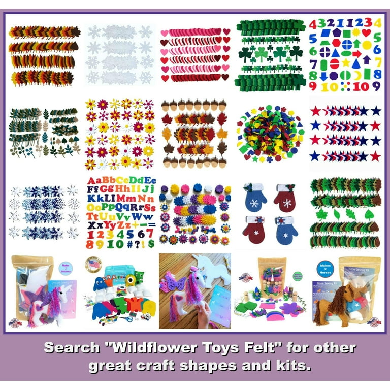 Horse Sewing Kit Felt Craft Kit for Kids – Wildflower Toys ™