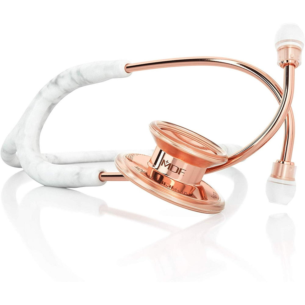 MDF® MD One® Marble Rose Gold Stethoscope Limited EditionMarble Rose