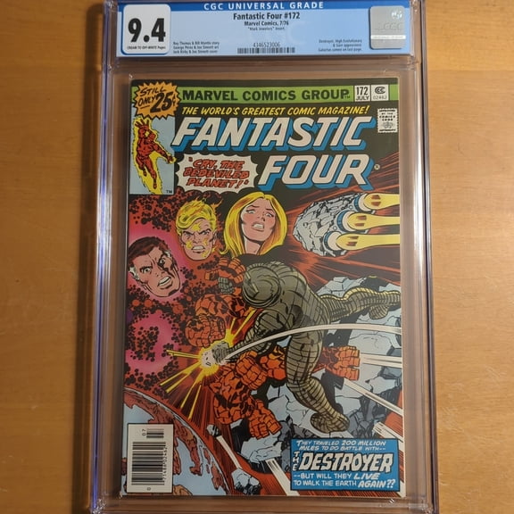 Fantastic Four #172 - CGC 9.4 Comic Book
