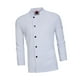 thumbnail image 5 of Chaqueta de chef, ropa de chef, transpirable, para hombres y mujeres, camisa para restaurante, cafetería, panadería, 5 of 8