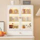 thumbnail image 3 of Aparador auxiliar de cocina, mueble prefabricado, organizador de sala de estar, sillas de Buffet, estante de armario, estético multifuncional, 3 of 4