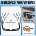 thumbnail image 3 of 4 Pz Lentes De Sol Deportivas Polarizadas Anti-uv, 3 of 4