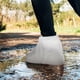 thumbnail image 4 of 1 par de cubrezapatos de lluvia, cubrebotas reutilizables para días de lluvia, protectores transparentes antideslizantes para zapatos de lluvia, talla 45-46, 4 of 7