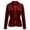 Wine, variant on BangWanChi Lightweight Jacket Women with Hood Women's Solid Color Long Sleeved Gold Velvet Waist Cinched Jacket Jacket