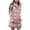 Pink, variant on Breezora Women Casual Loose Hooded Sleeveless Long Vest Coat with Zipper Pockets Plus Size Long Blackish Green