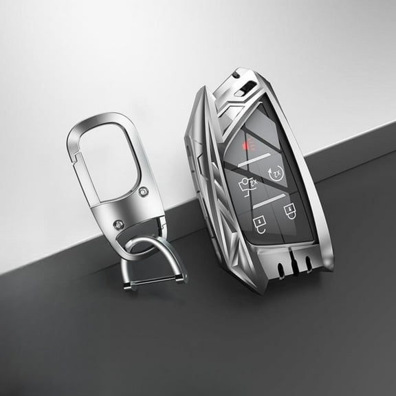 Zinc Alloy Key fob Cover, Keychain, Key Case Compatible for 2020 2021 2022 2023 2024 Corvette C8