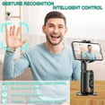 thumbnail image 2 of Trípode de seguimiento facial automático Crienten, rotación de 360°, negro, 2 of 7