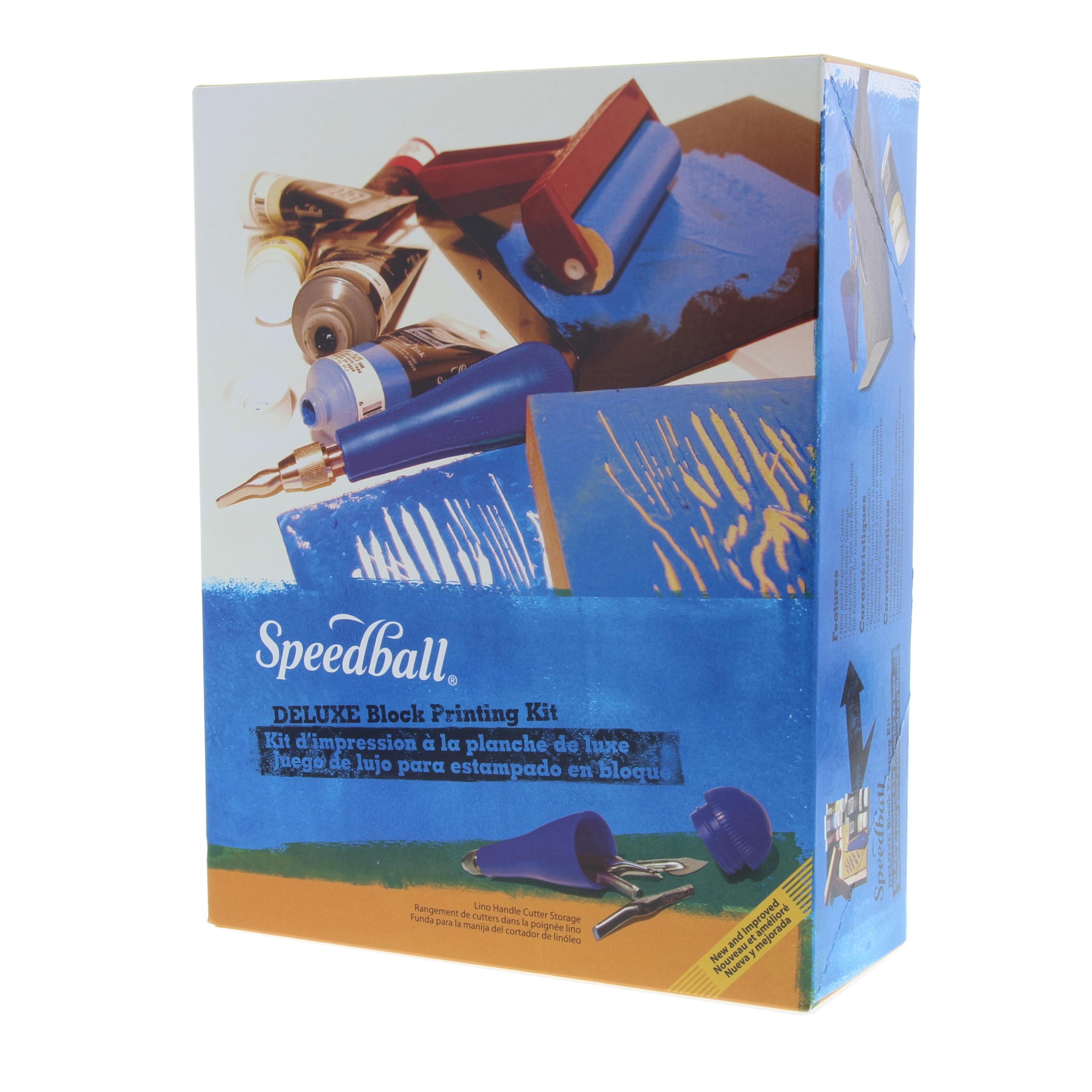 Speedball Deluxe Block Printing Kit, 15 Pieces