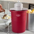 thumbnail image 6 of Nostalgia 6-Quart Parlor Electric Ice Cream Maker, Red, 6 of 9