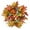 B, variant on 11.8 Inch Fall Wreaths for Front Door - Autumn Thanksgiving Decor with Pumpkins, Berries and Maple Leaves, Farmhouse Halloween Decorations for Indoor Outdoor Home Decor