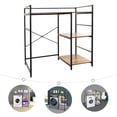 thumbnail image 3 of 3 Tier Washing Machine Storage Utility Rack Bathroom?Washer Dryer Storage Shelf, 3 of 18