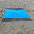 thumbnail image 2 of COREBAY-Sand Protection Beach Blanket，Padded picnic blanket - 79*83 inch - Lightweight outdoor picnic blanket, heat-resistant, quick-drying and compact., 2 of 6