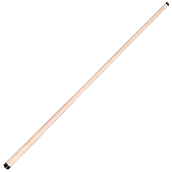 Maple Shaft for Pool Billiard Cues, 5/16"-18 Pivoted Joint, Silver Ring, 12.5 mm cue tip