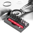 thumbnail image 1 of Removedor De Destornilladores De Relojes, Herramienta De Extracción De Tubos De De Relojes Mango De Aluminio Profesional Para Pernos Para Varillas De Empuje Para Relojero, 1 of 7